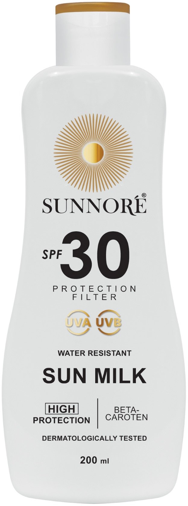 SUNNORÉ Opalovací mléko SPF 30 - 200ml SUNNORÉ Opalovací mléko SPF 30 - 200ml