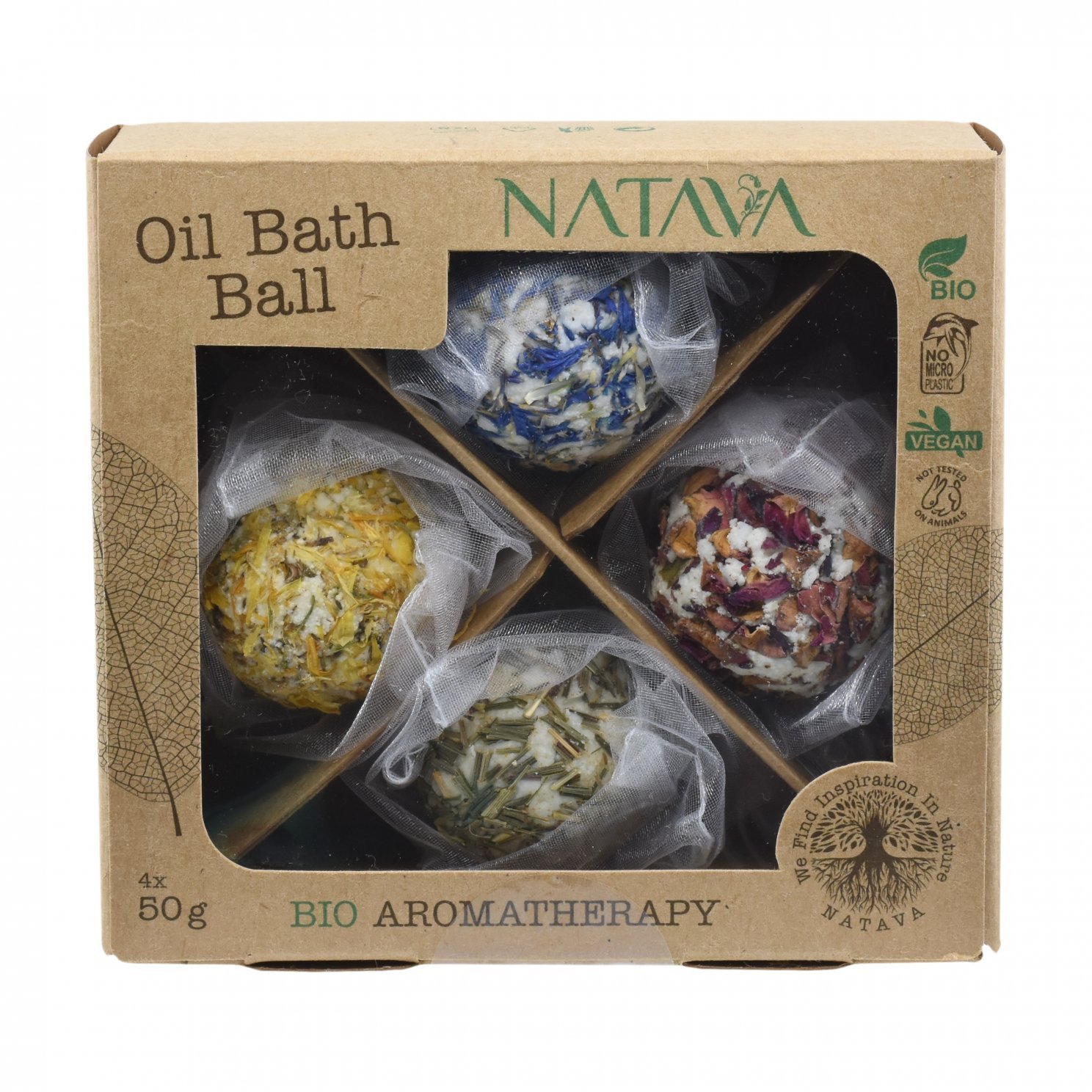 NATAVA oil bath ball Calendula UNION COSMETIC s.r.o. UNION