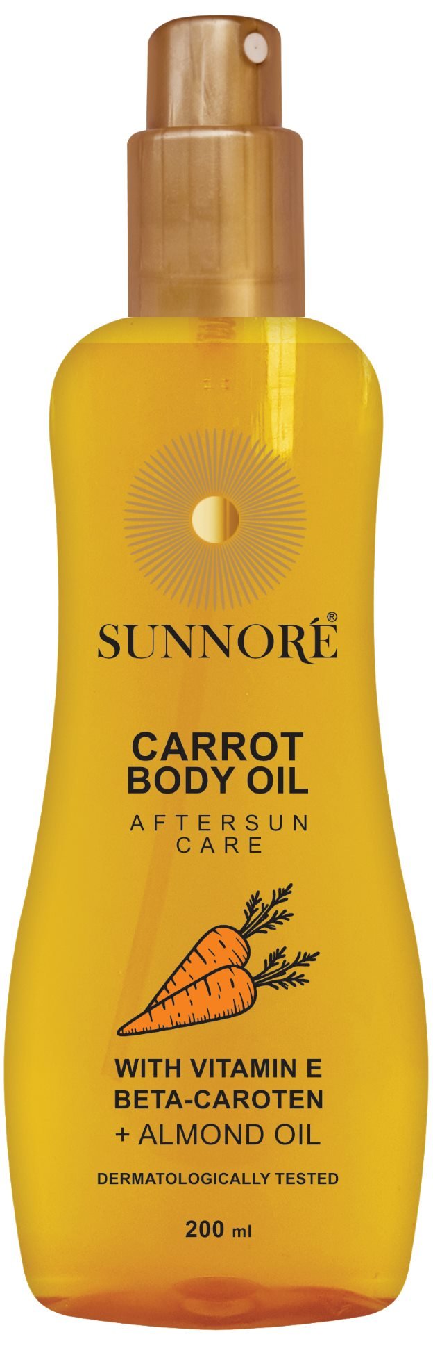 SUNNORÉ Mrkvový olej 200 ml